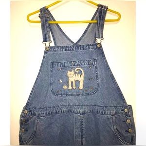 VINTAGE CJ BANKS WOMEN BIB OVERALLS 20W